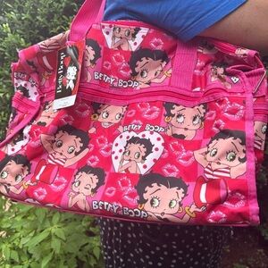 Betty Boop red and pink bag💗💗 super cute